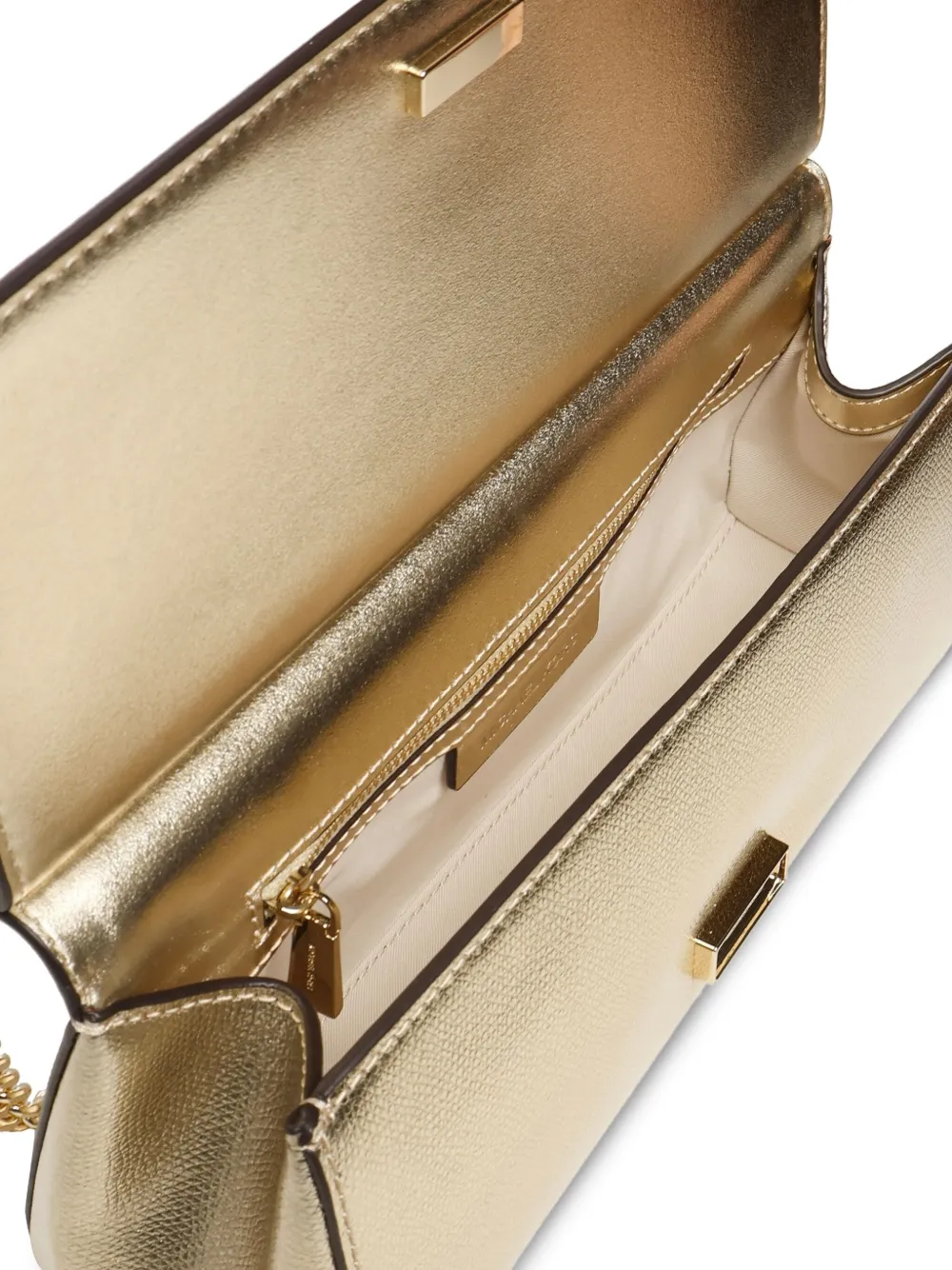 Michael Kors Carmine schoudertas met magnetische omslag Goud