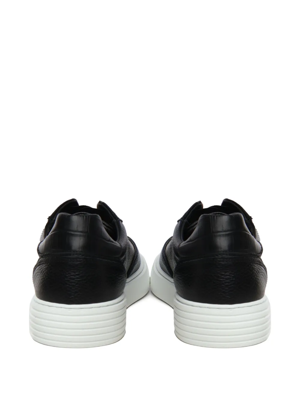 Giuliano Galiano logo-detail trainers Black