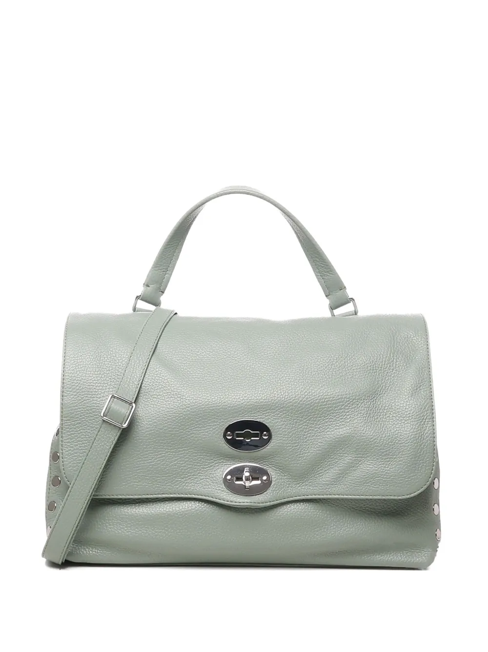 Zanellato Postino kleine shopper Groen