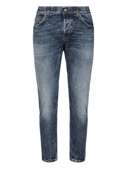 DONDUP faded five-pocket jeans
