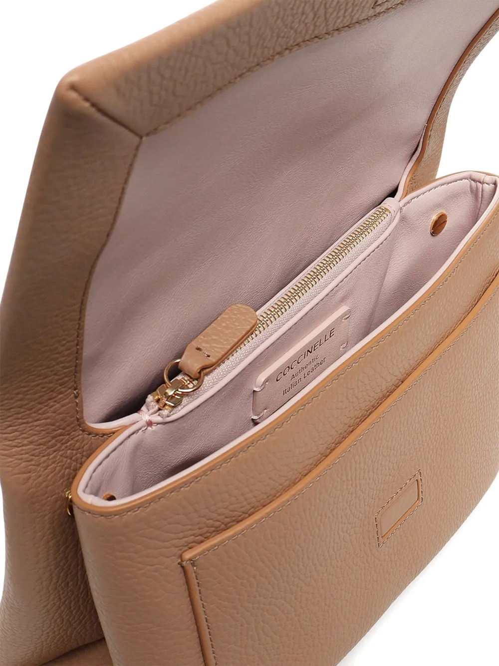 Coccinelle Dorian crossbodytas met omslag Bruin