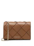 Michael Michael Kors leather cross body bag - Brown