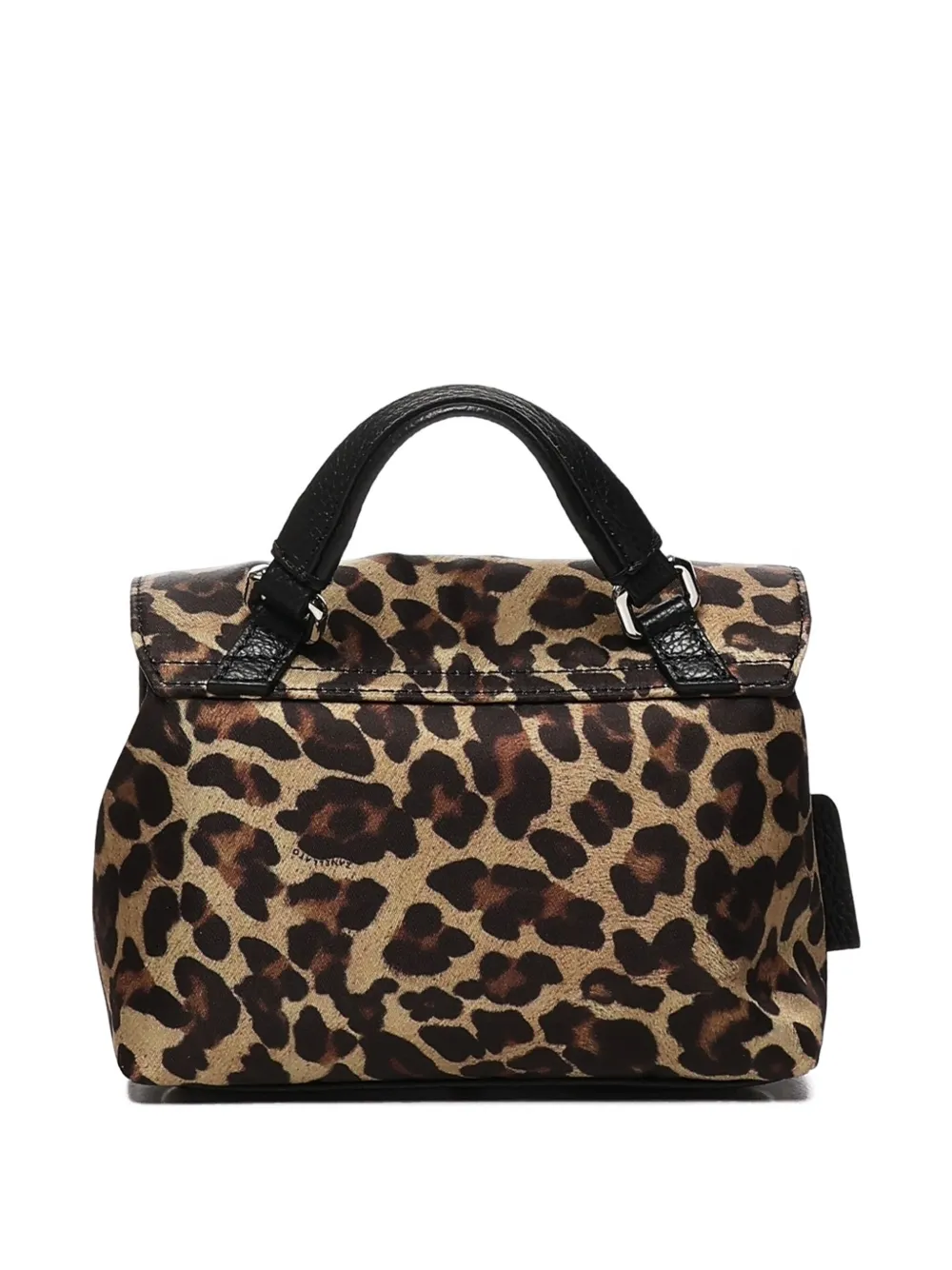 Zanellato Postina leopard-print shoulder bag Bruin