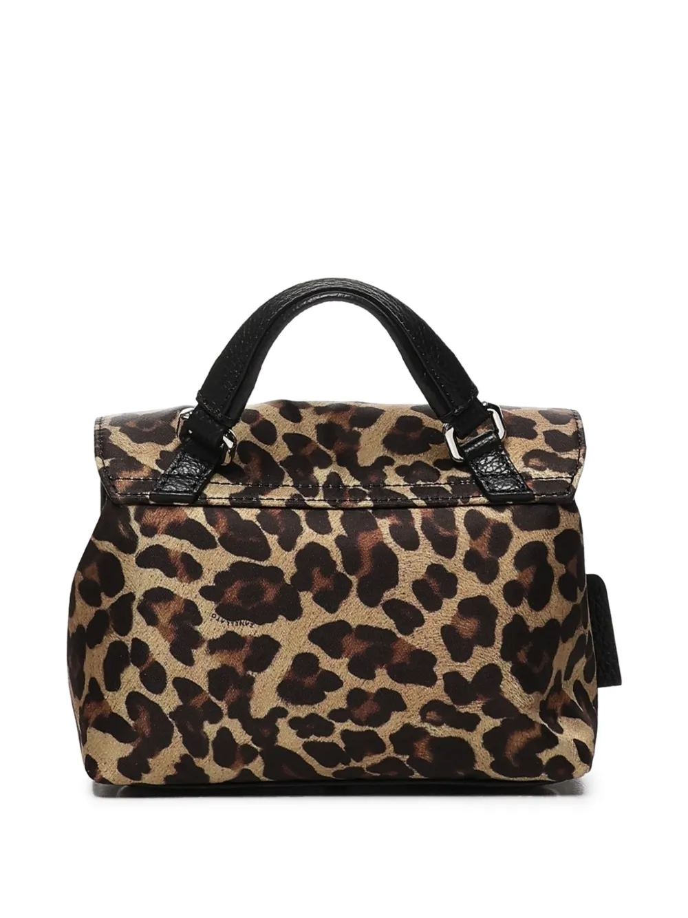 Zanellato Postina leopard-print shoulder bag Bruin