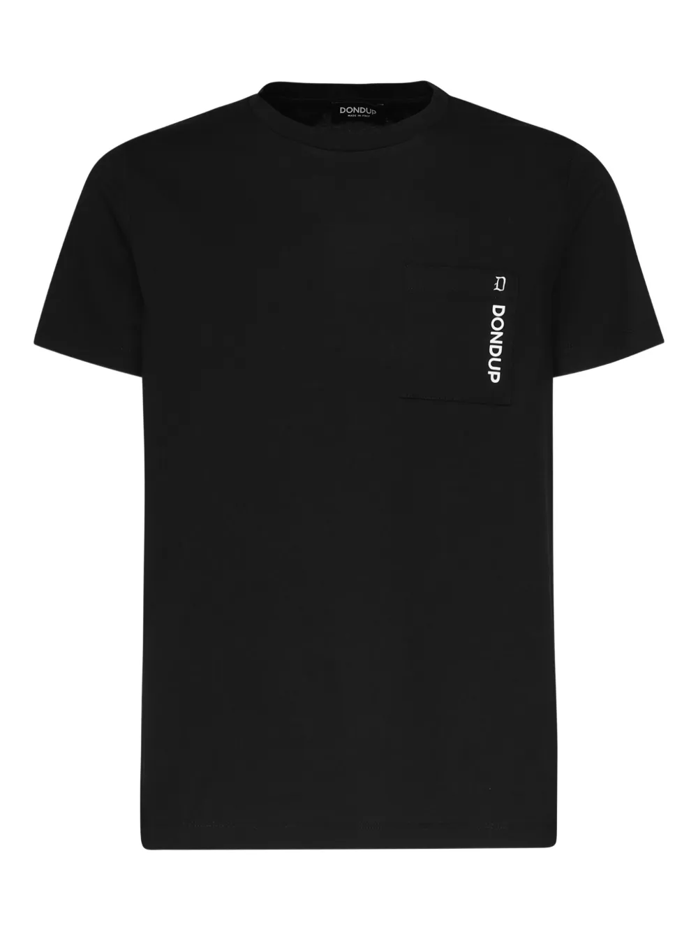DONDUP chest-pocket crew-neck T-shirt | Black | Image 1