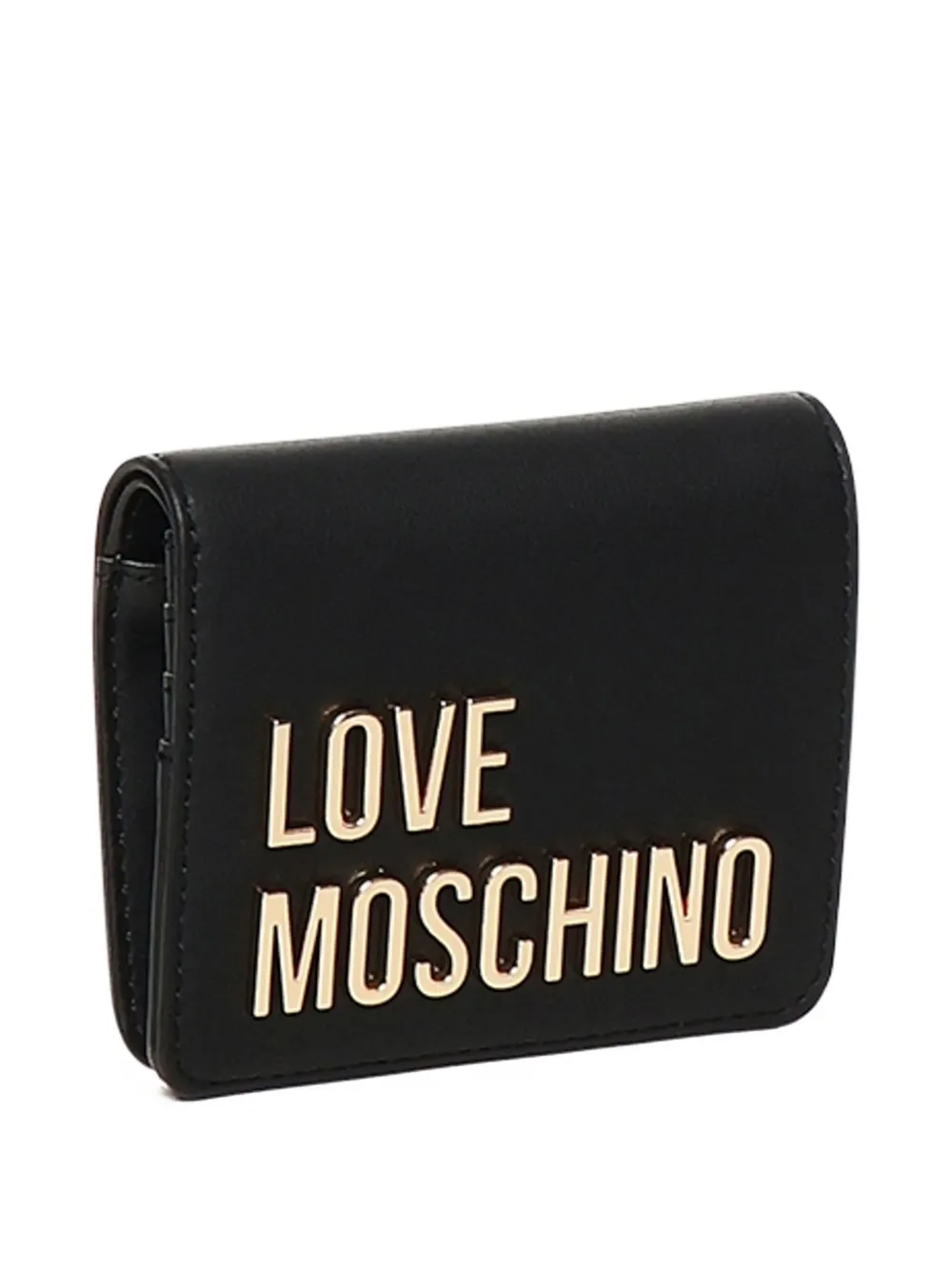 Love Moschino Portemonnee met logo Zwart