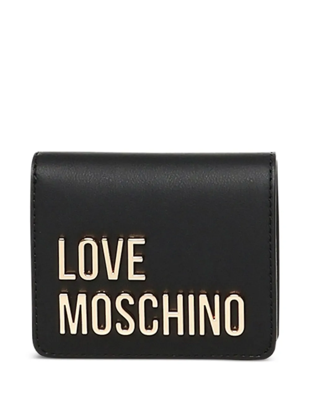 Love Moschino Portemonnee met logo Zwart