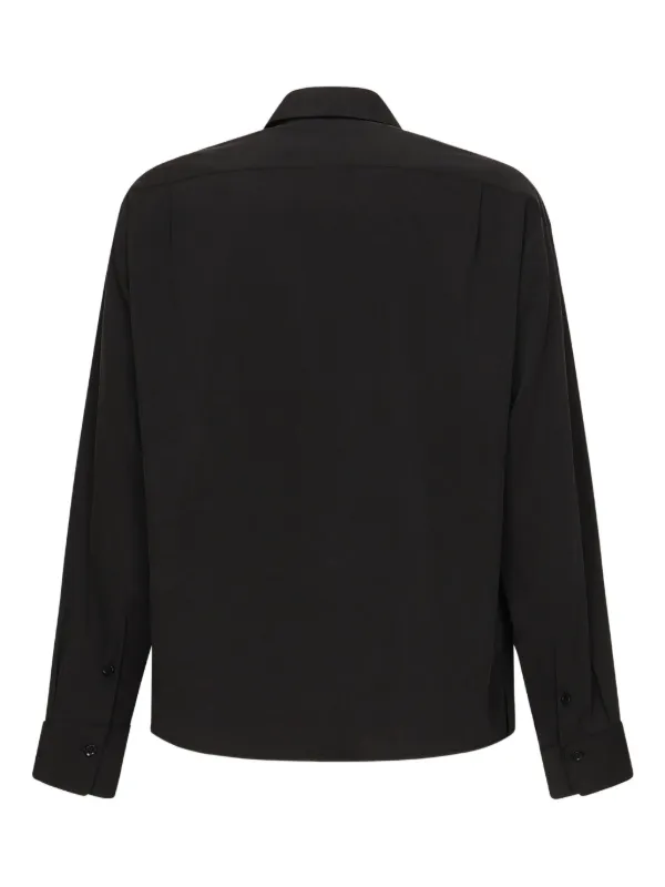 Giuliano Galiano Pocket Shirt | Black | FARFETCH CA