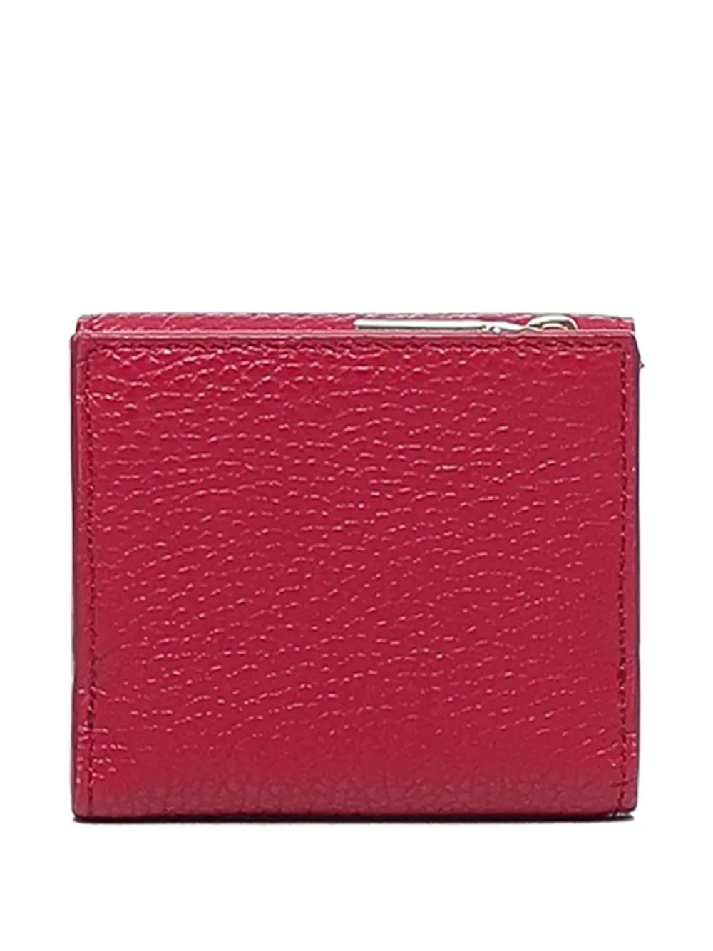 Coccinelle Leren portemonnee met rits Rood