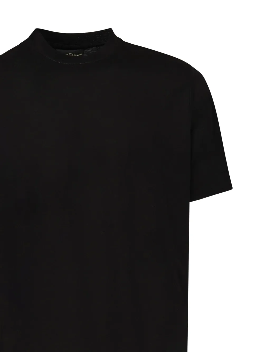 Giuliano Galiano T-shirt met ronde hals Zwart