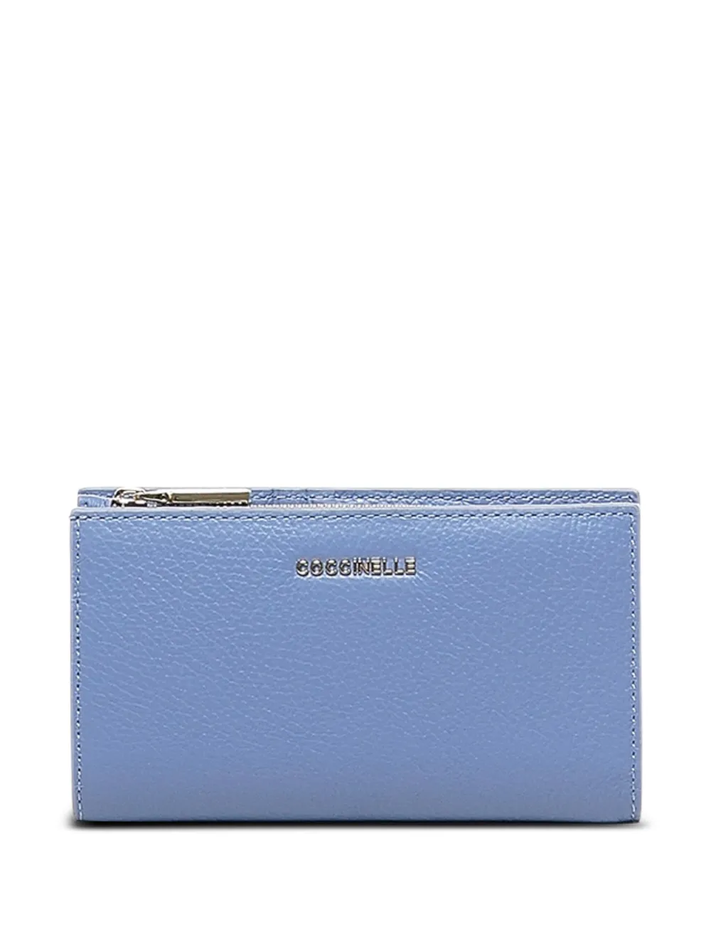Coccinelle Portemonnee met drie vakken en rits Blauw