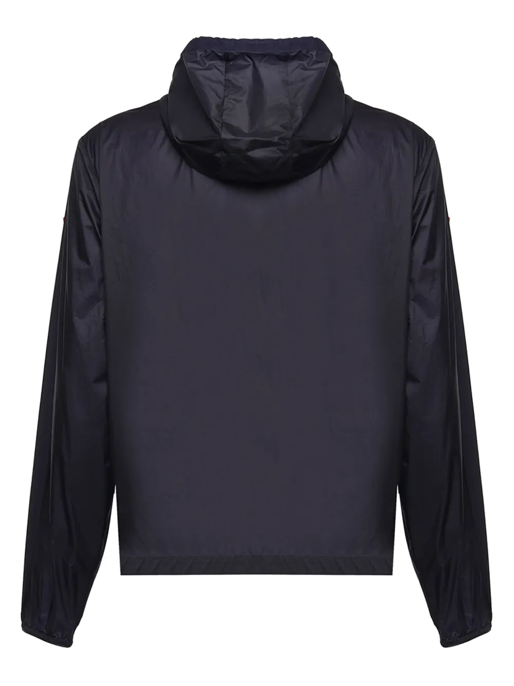 Moncler Jack met logopatch en ritssluiting Blauw