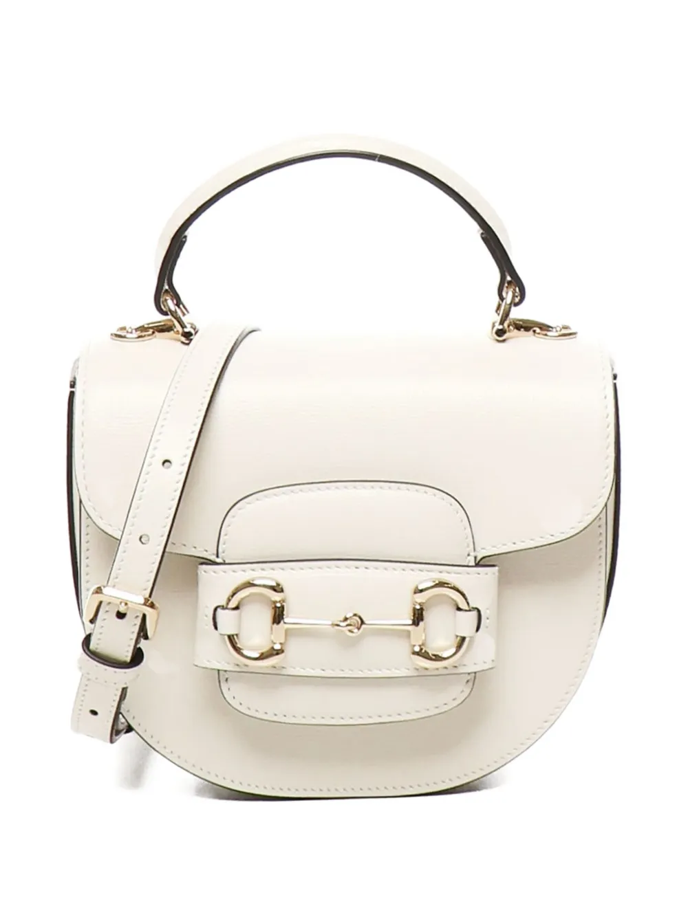 Gucci Horsebit 1955 tote bag Wit