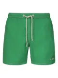 MC2 Saint Barth Patmos contrast-stitch swim shorts - Green