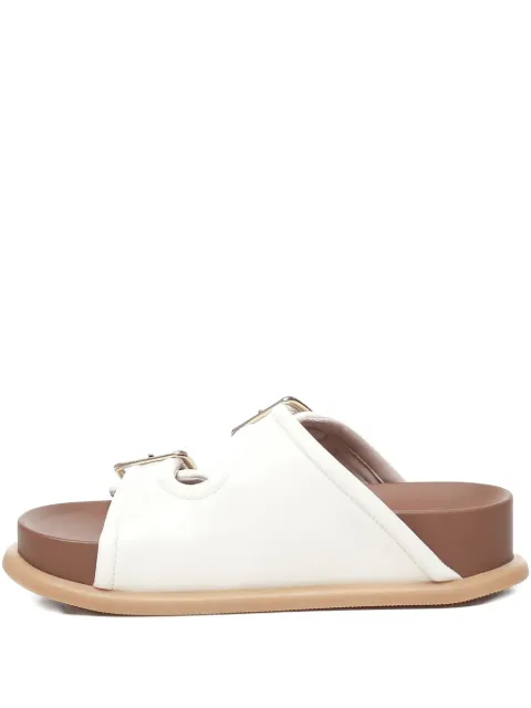 LIU JO 40mm double-buckle platform sandals