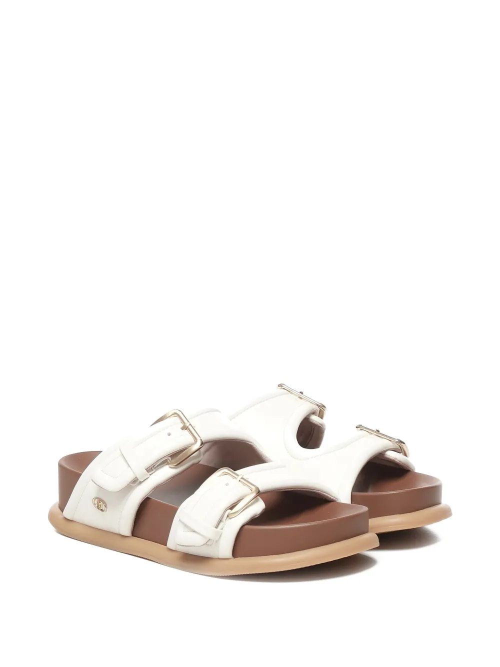 LIU JO 40mm double-buckle platform sandals | Heeled Sandals | Image 2