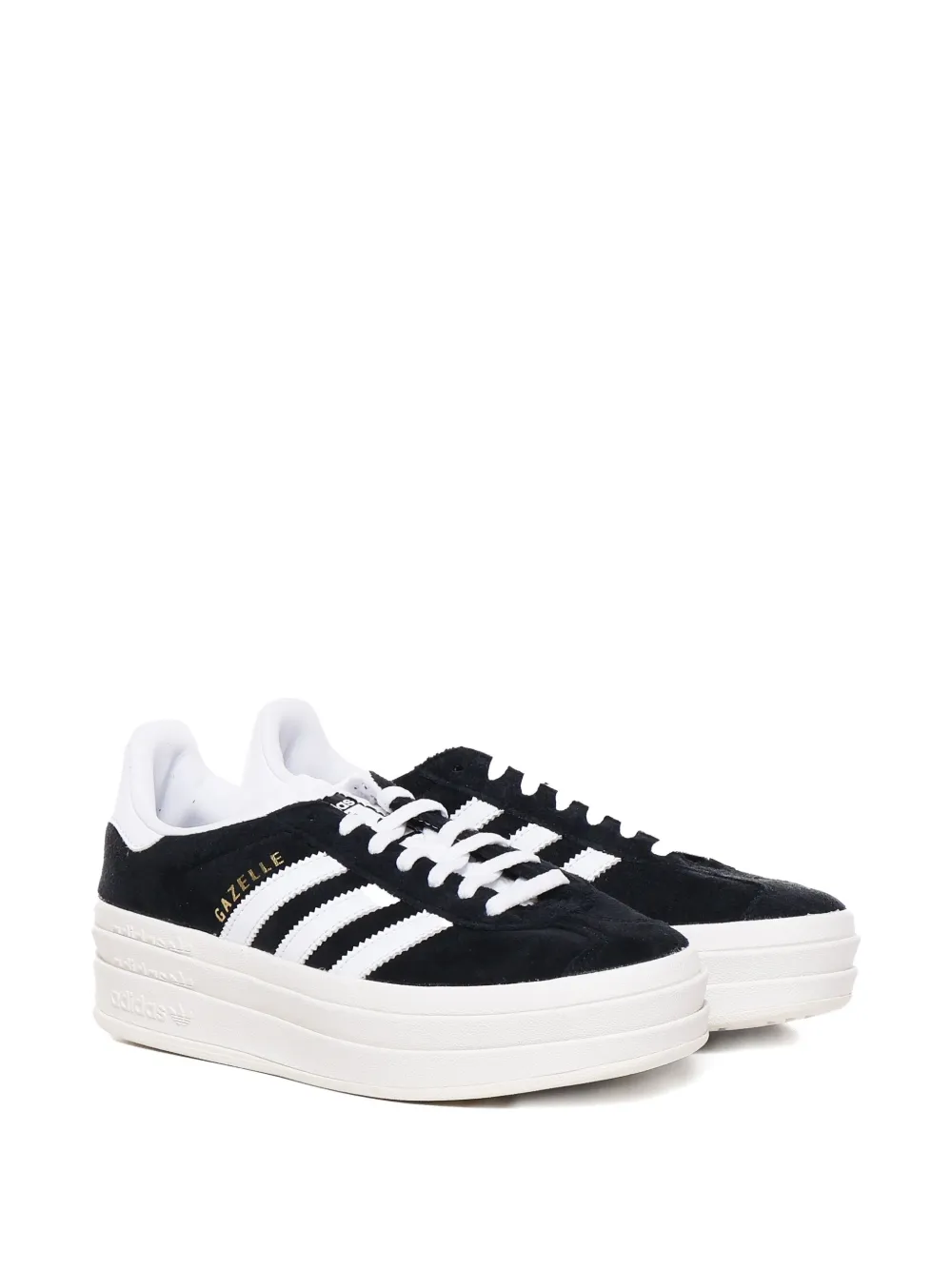 Adidas Originals Gazelle Three-stripe Platform Sneakers