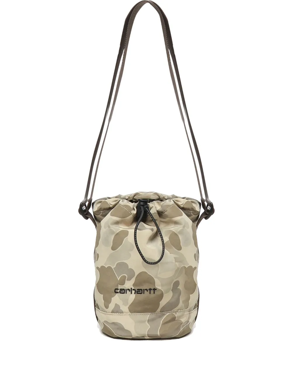 Carhartt WIP bolsa de hombro bucket con estampado militar | neutro | Image 1