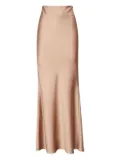 THE ANDAMANE Nemesia bias-cut midi skirt - Neutrals