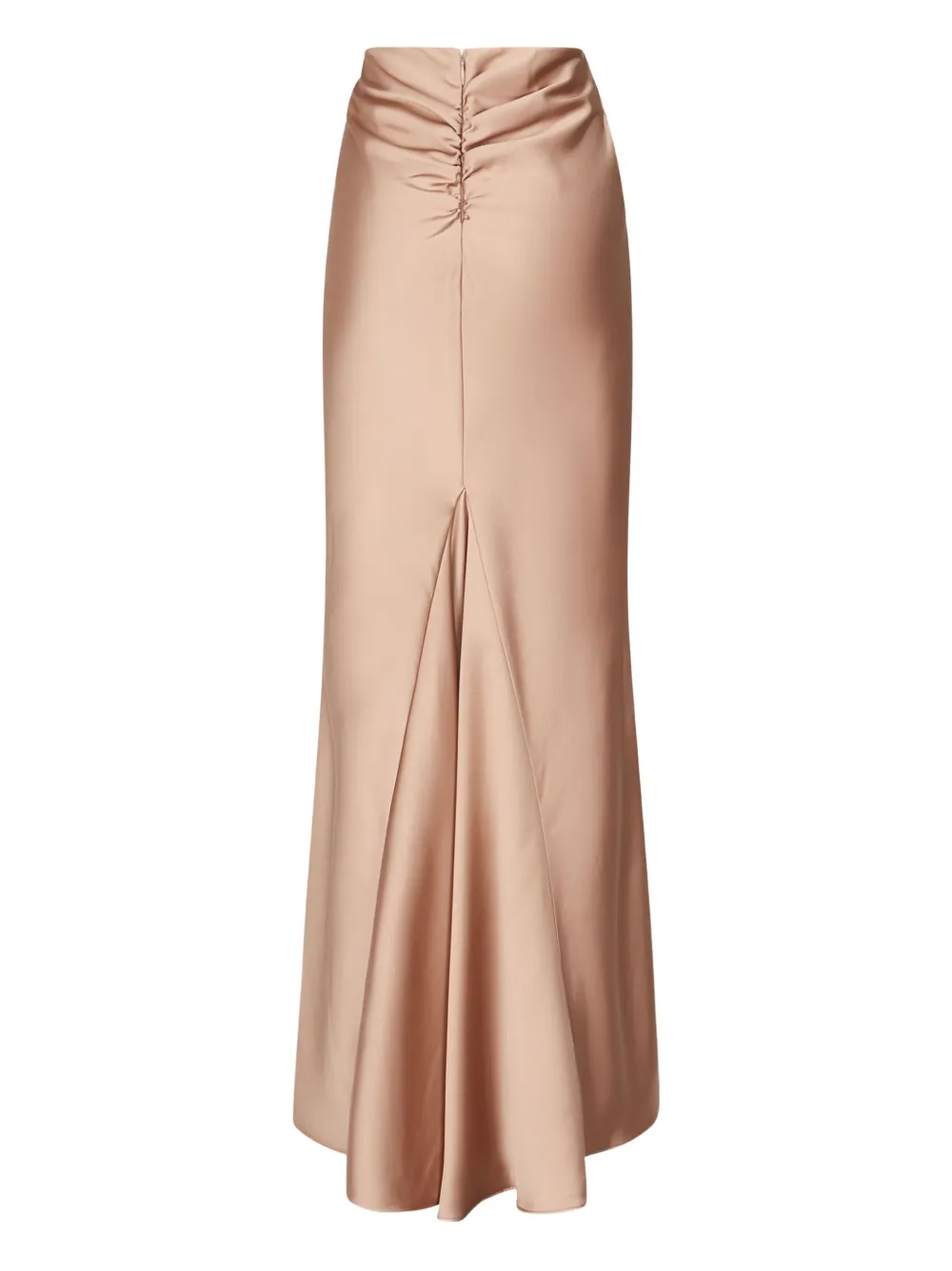 THE ANDAMANE Nemesia midi-rok met uitgesneden details - Beige