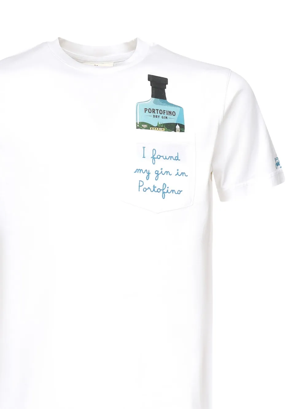 MC2 Saint Barth Portofino Tシャツ - ホワイト MC2 Saint Barth Portofino Tシャツ - ホワイト