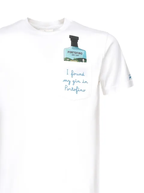 MC2 Saint Barth Camiseta Portofino com estampa de bolso