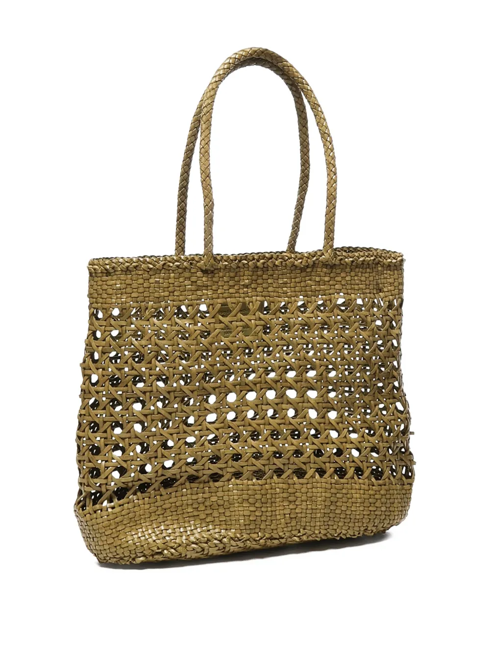 DRAGON DIFFUSION Nantucket leren shopper Groen