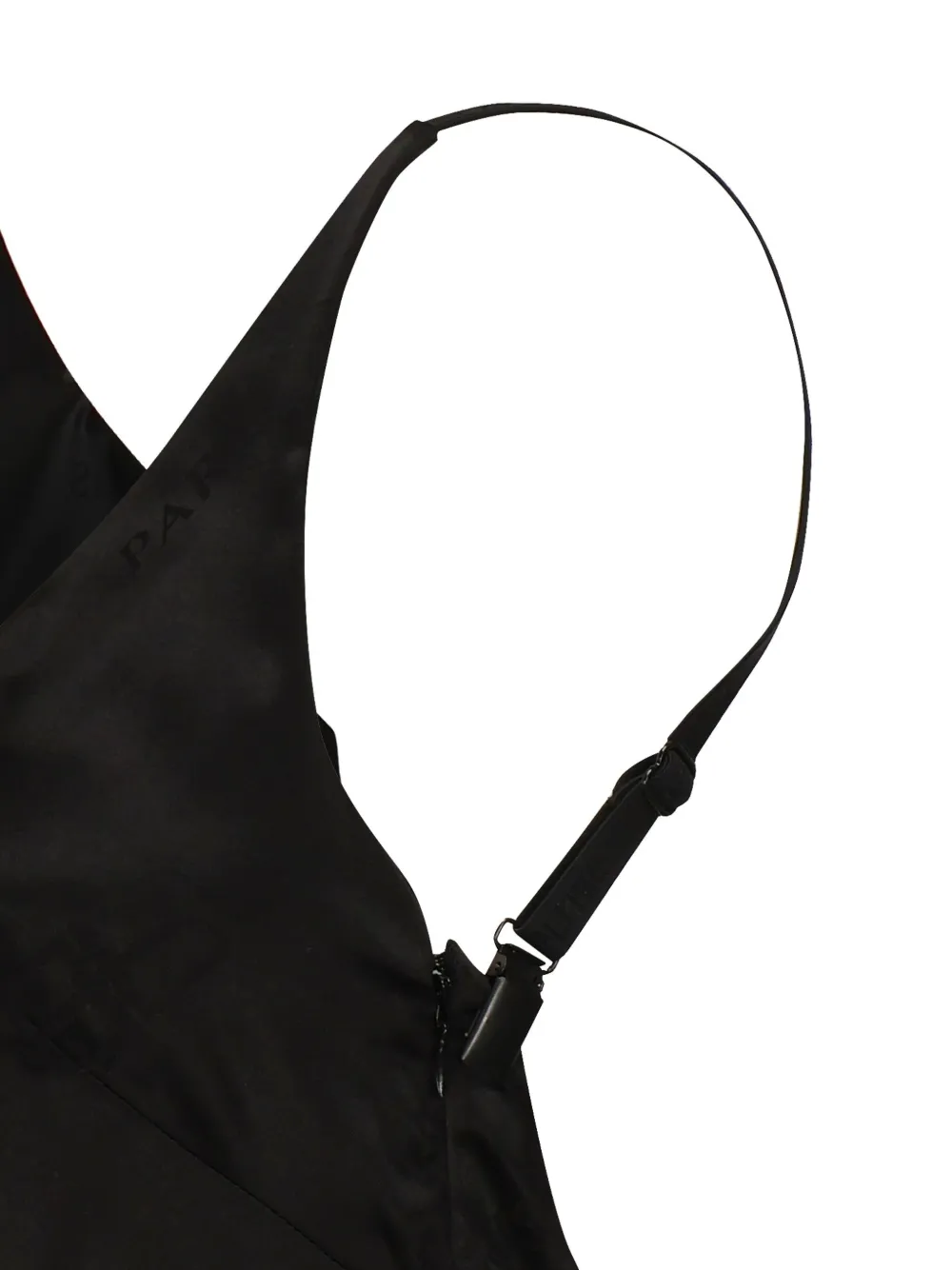 Balenciaga Mouwloze jurk Zwart