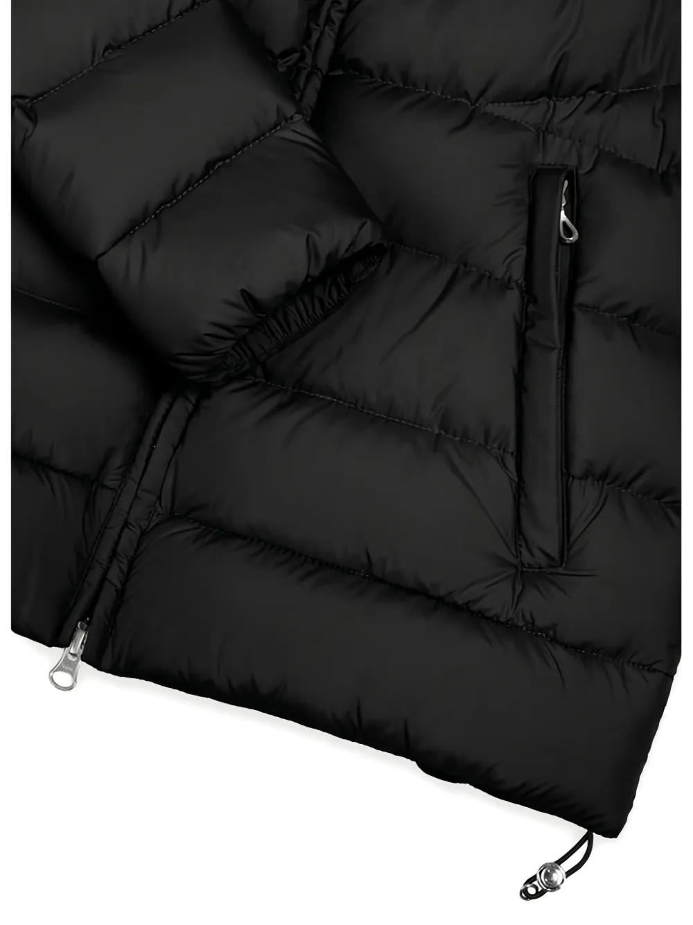 Colmar Donsjack met capuchon Zwart