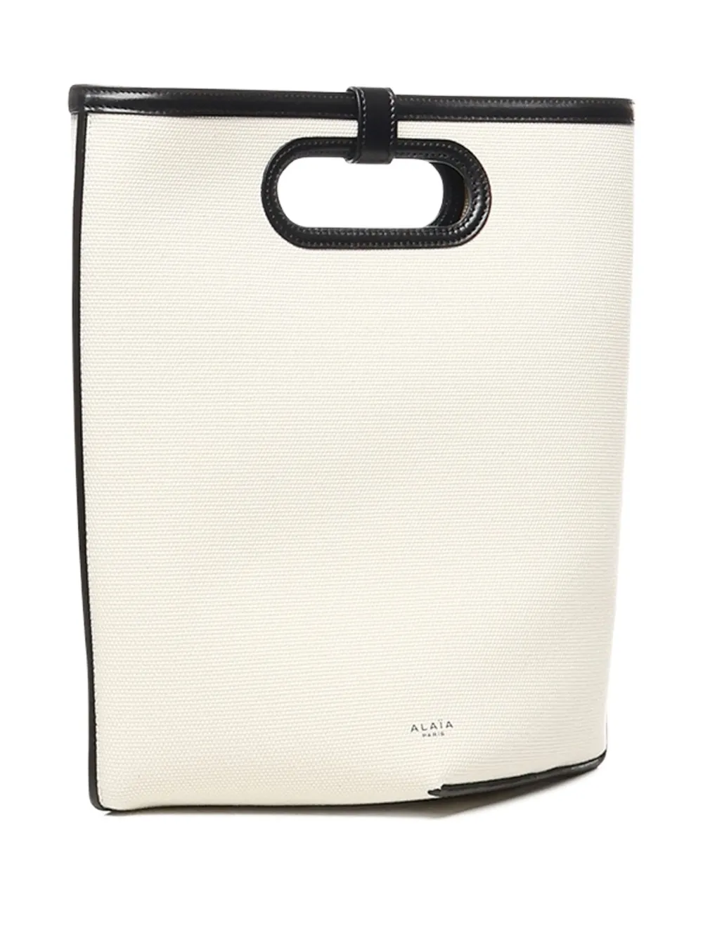 Alaïa leather-trimmed canvas tote bag | Image 2