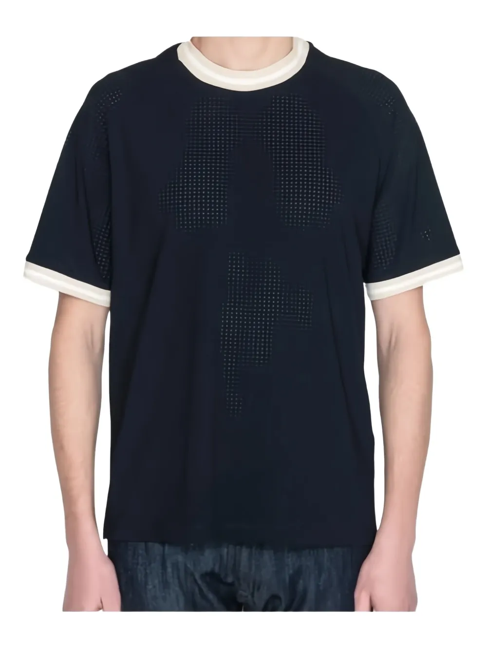 Eleventy crew-neck t-shirt - Blauw