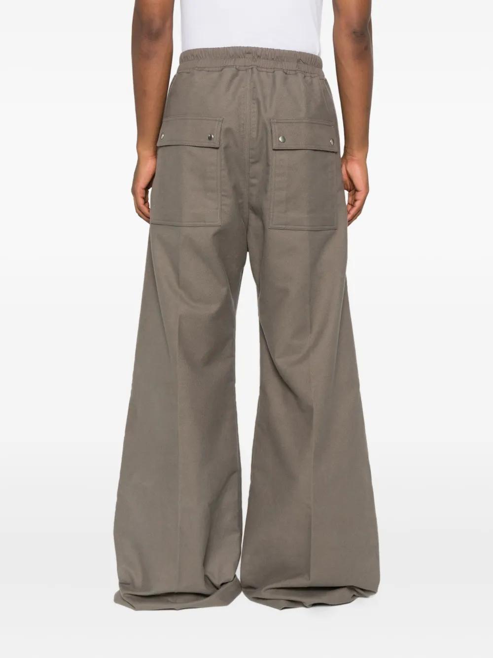 Rick Owens Broek met trekkoord Groen