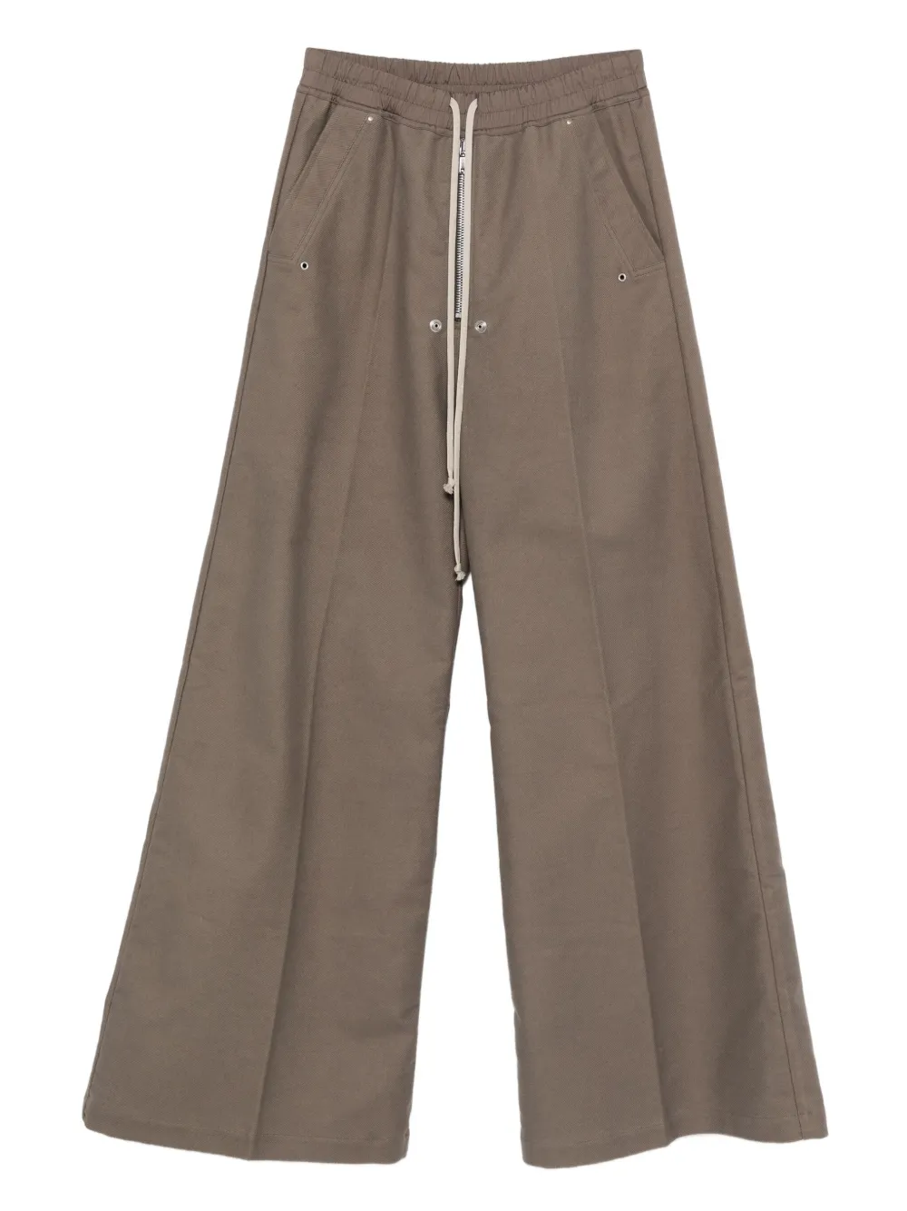 Rick Owens drawstring pocket trousers Groen
