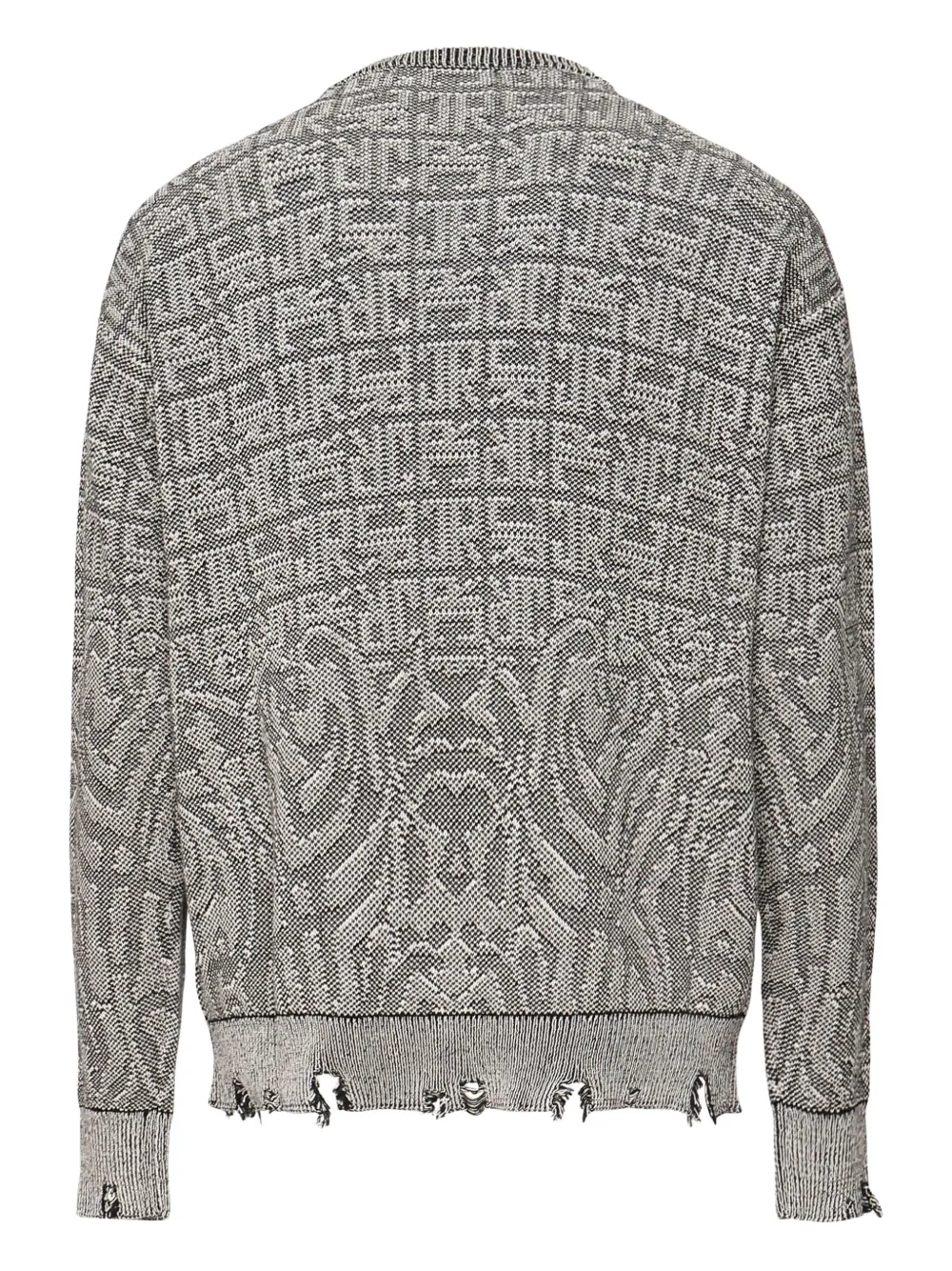 John Richmond frayed-hem sweater | Sweatshirts | Image 2
