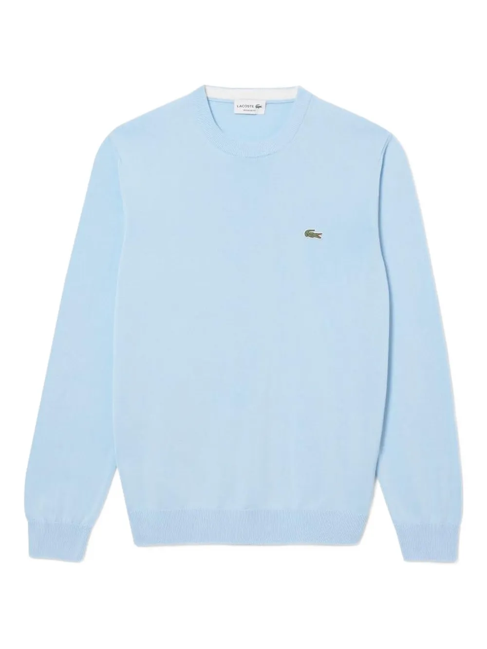 logo-patch crew-neck sweater