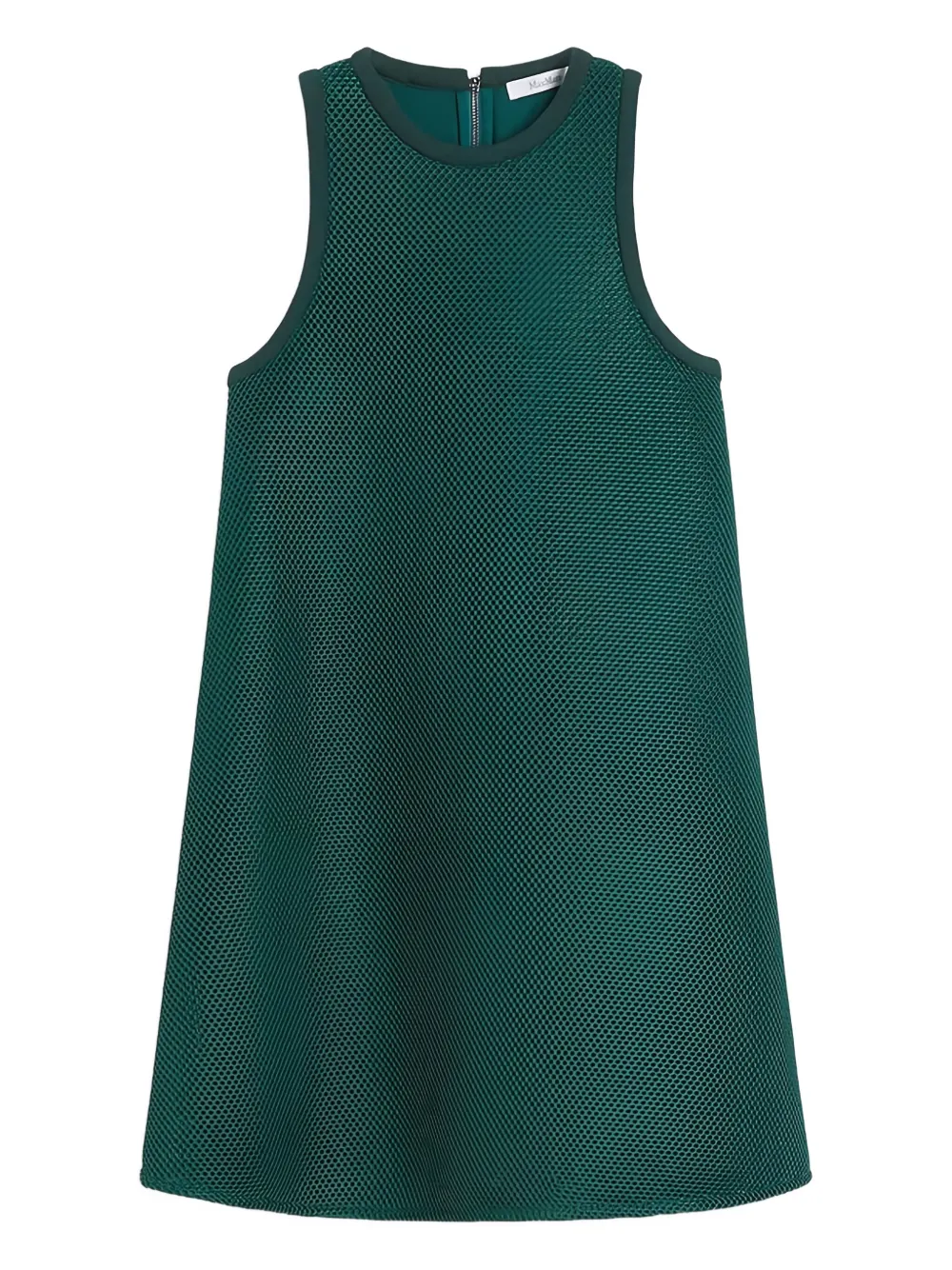 Max Mara textured sleeveless dress Groen