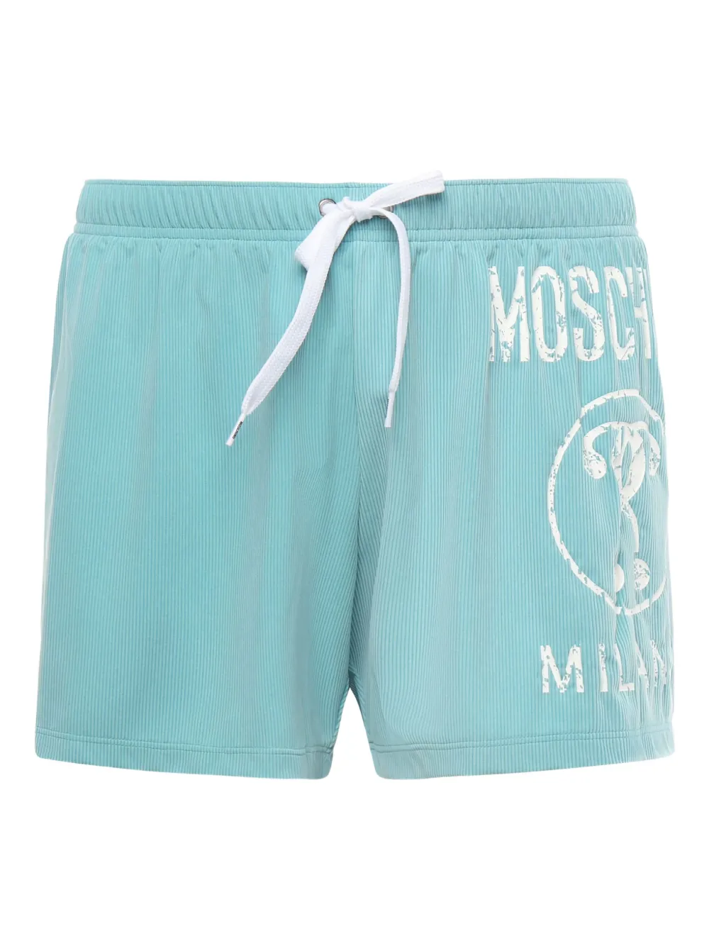 logo-print swim shorts