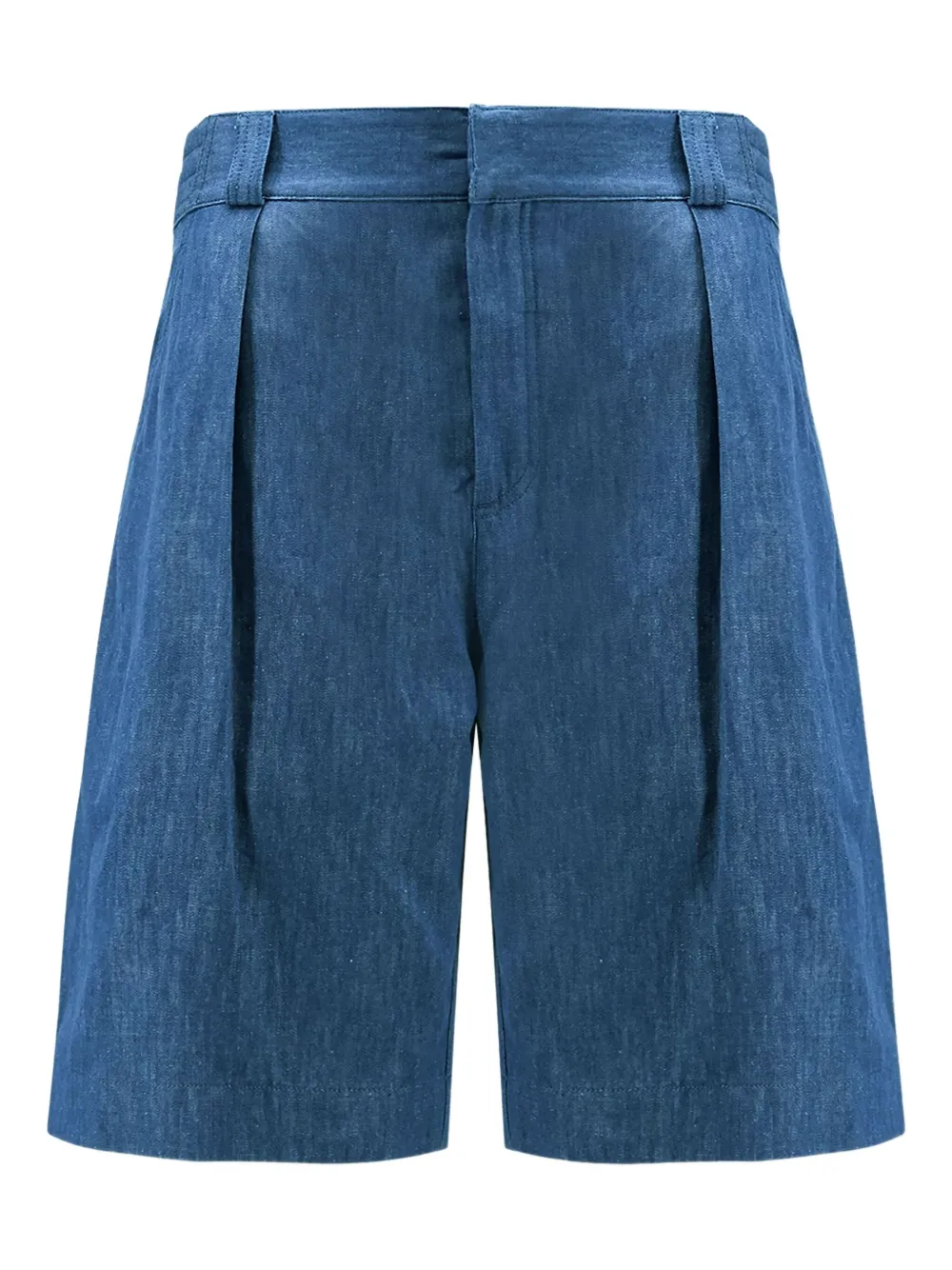 Loro Piana Geplooide bermuda shorts Blauw