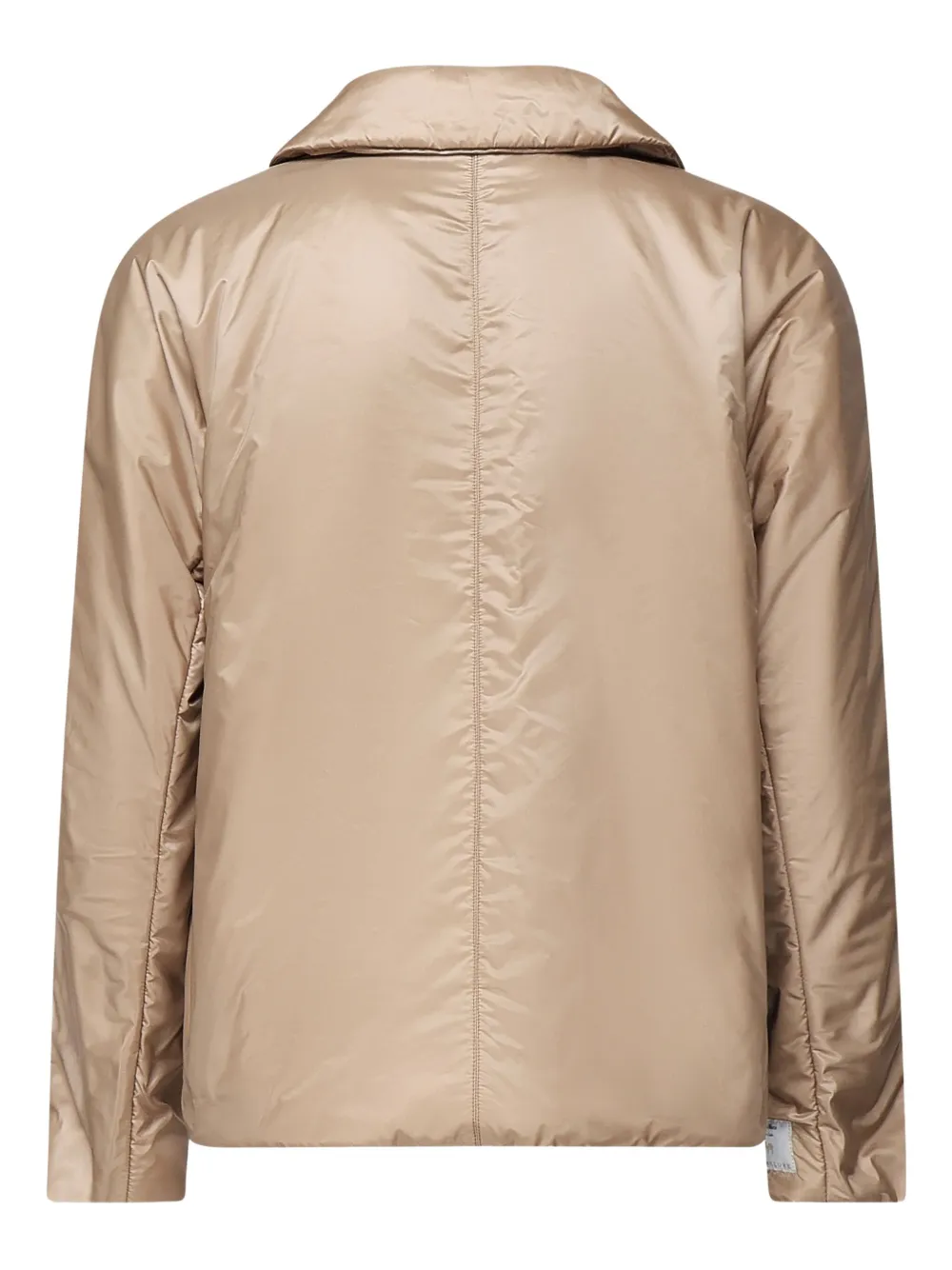 Max Mara The Cube button-fastening coat Bruin