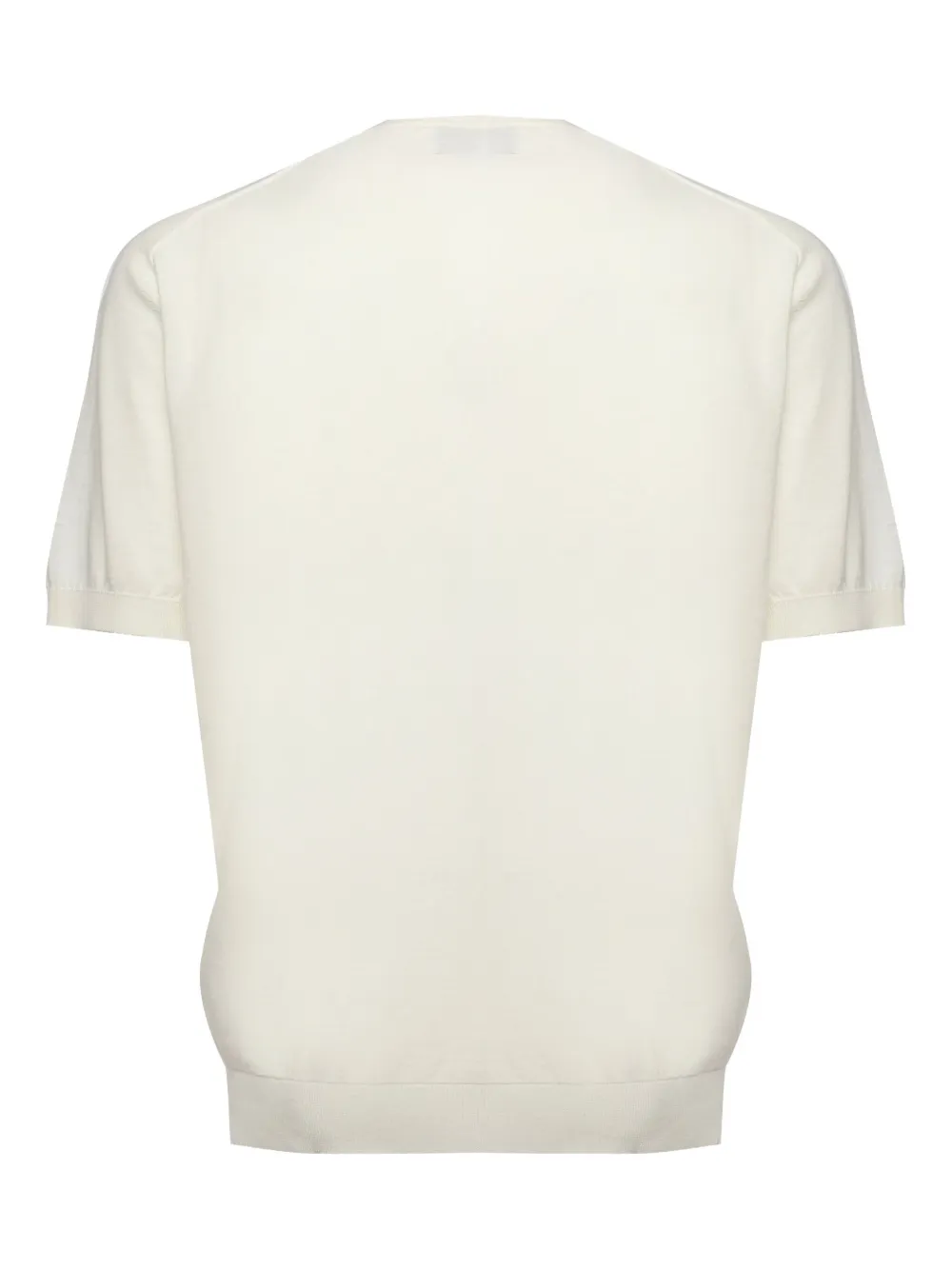 Eleventy Katoenen T-shirt met korte mouwen Beige