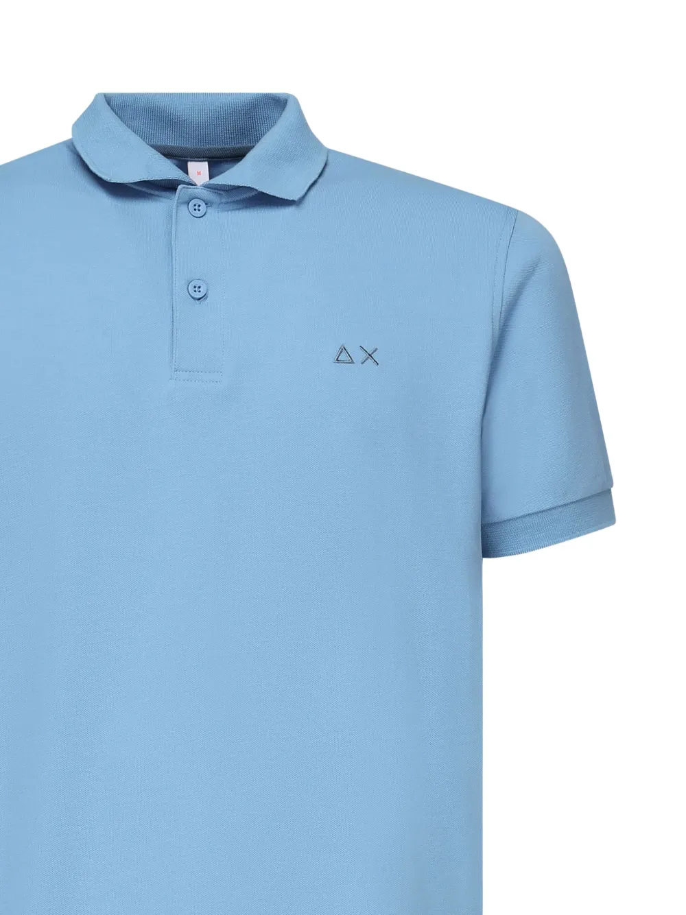 Sun68 Poloshirt met geborduurd logo Blauw
