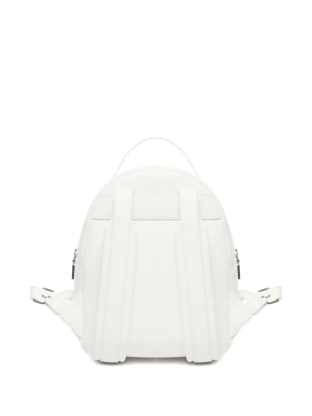Love Moschino Rugzak met logoplakkaat Wit