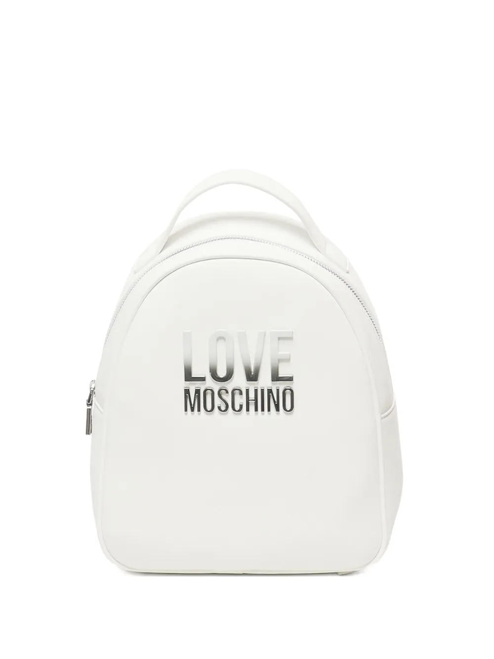 Love Moschino Rugzak met logoplakkaat Wit