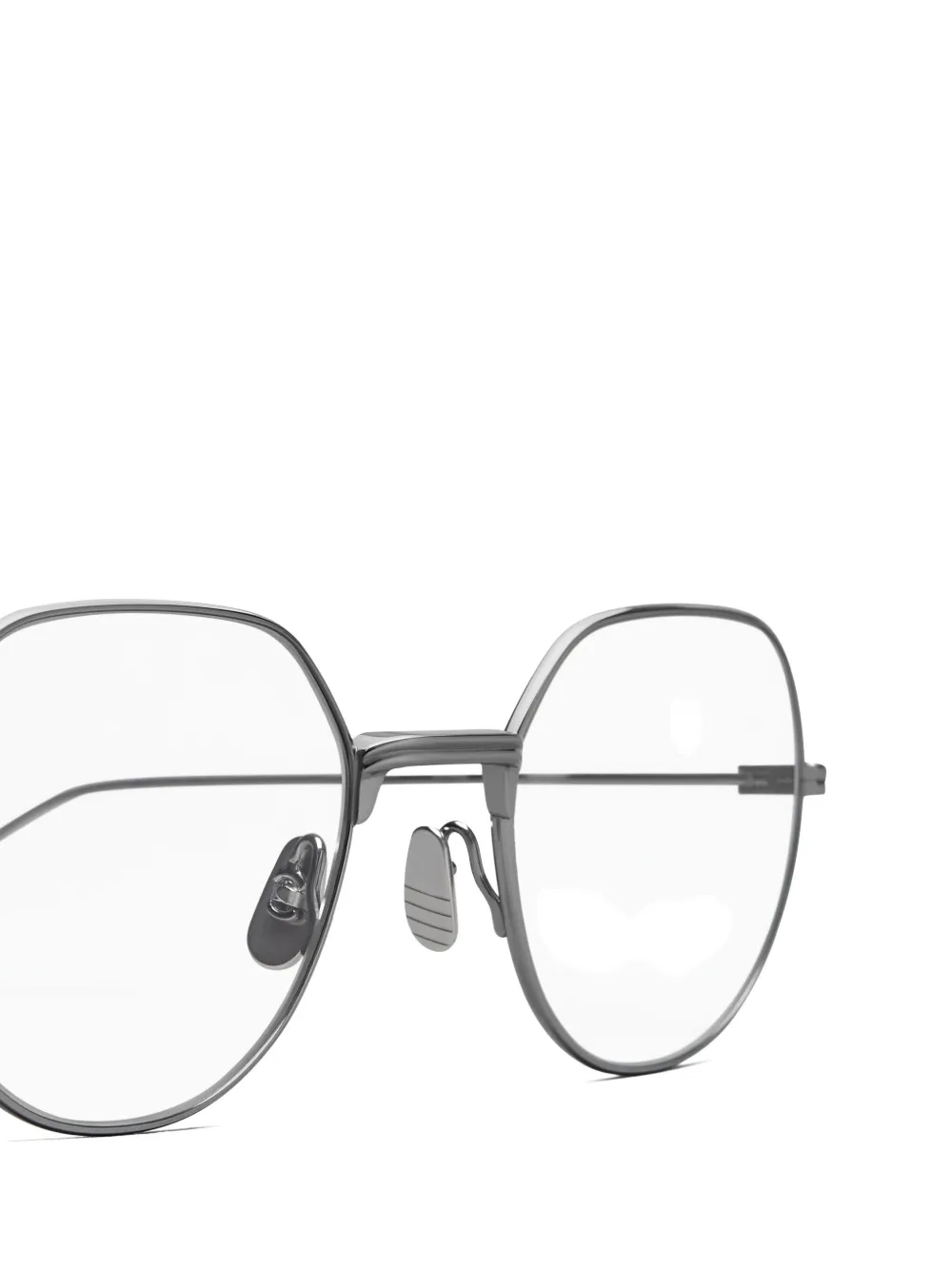 Thom Browne Eyewear round-frame glasses Grijs