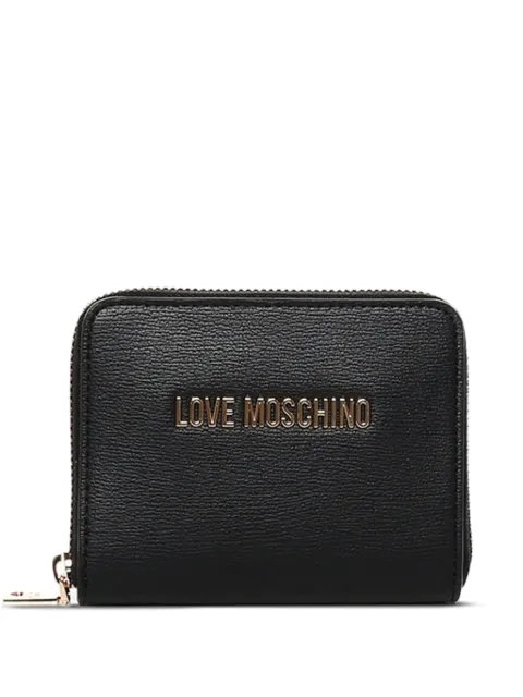 Love Moschino cartera con cierre y logo