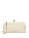 Love Moschino clasp-chain clutch-bag - White
