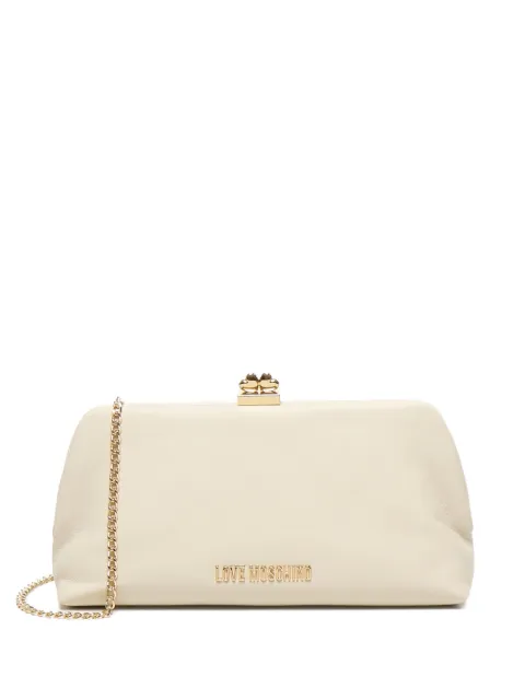 Love Moschino Clutch mit Spangenkette