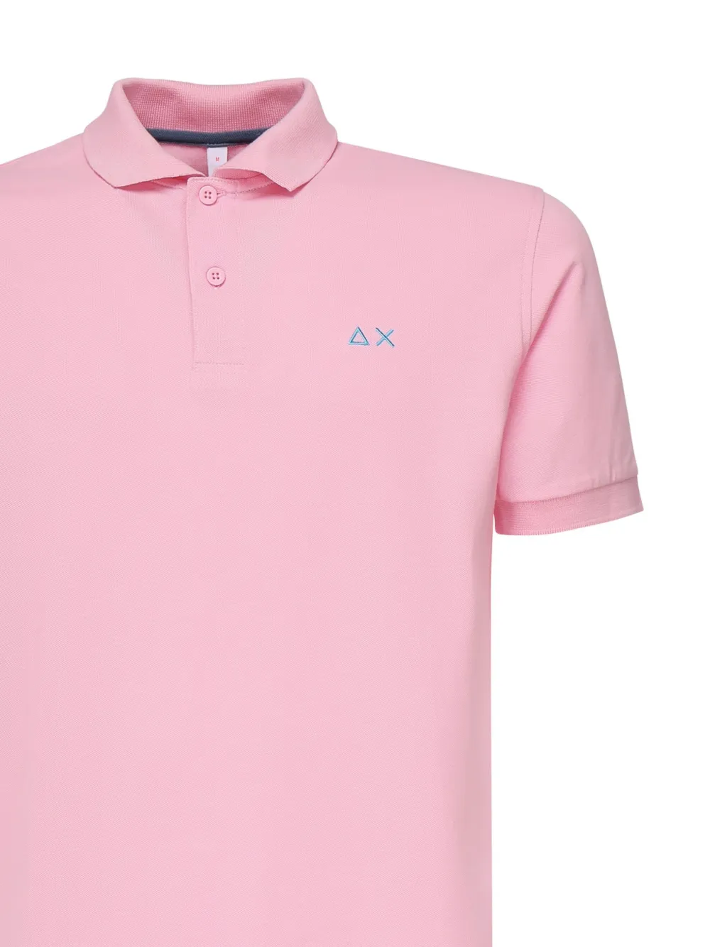 Sun68 Poloshirt met geborduurd logo Roze