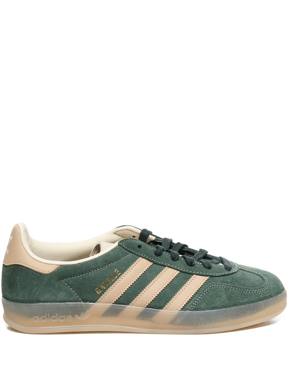 Adidas Originals Gazelle suede 3-stripes sneakers Green