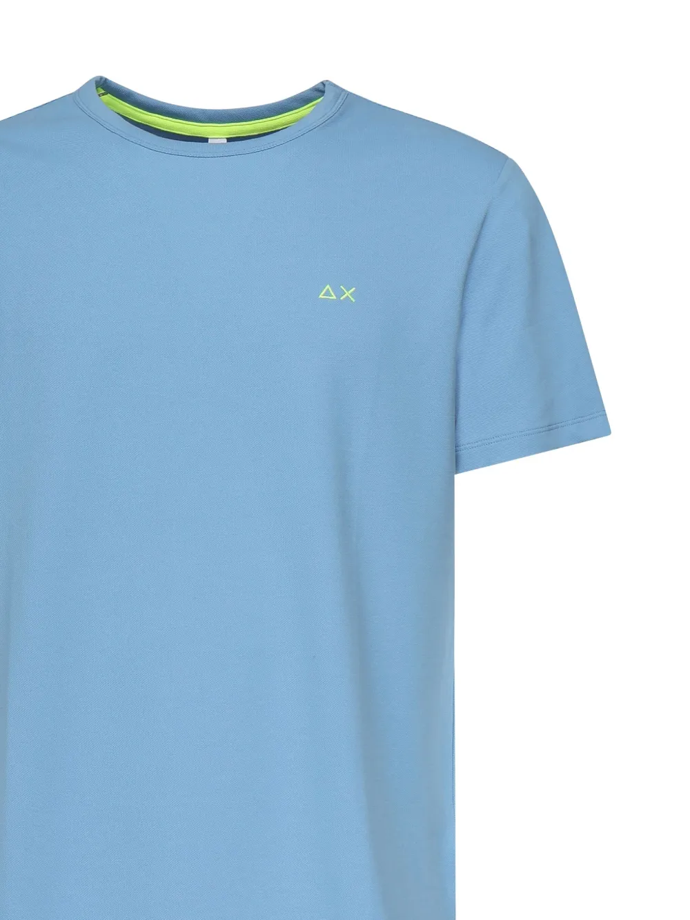 Sun68 T-shirt met borduurwerk Blauw